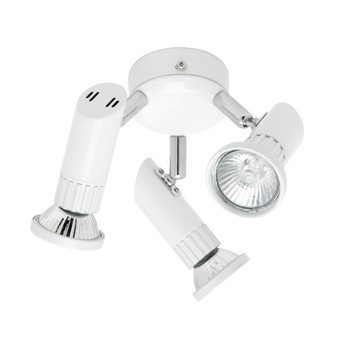 Pronto 3 Light 50 Watt G10 Ceiling Fan Light Mercator Lighting