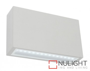 Sturt LED Exterior Wall Light Silver MEC