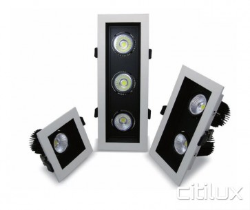 Corex 9W LED Downlights Square Frame Single