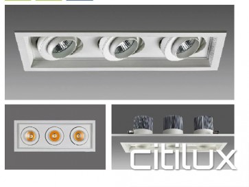 Effex 3 Lights LED Recessed Downlights