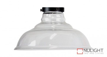 Toledo Clear Glass Shade With Gallery ORI
