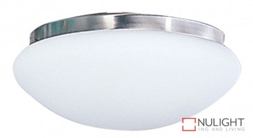 Fan Light Br. Chrome - Satin Opal 230Mm ORI