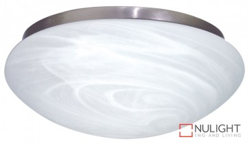 Fan Light Satin Chrome - Alabaster 230Mm ORI