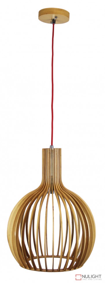 Sven 450 Single Pendant Natural With Red Cord ORI