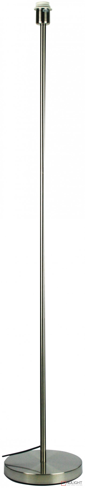 Spoke 1450 Floor Lamp Base Brushed Chr ORI