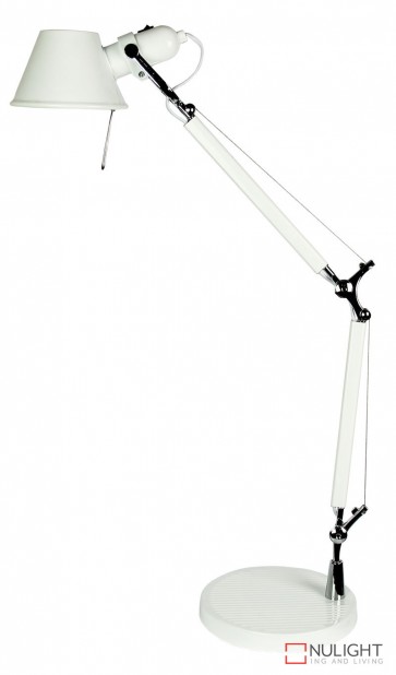 Forma Adjustable Desk Lamp White ORI