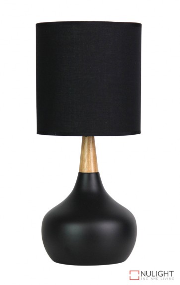 Pod Table Lamp Black Complete ORI