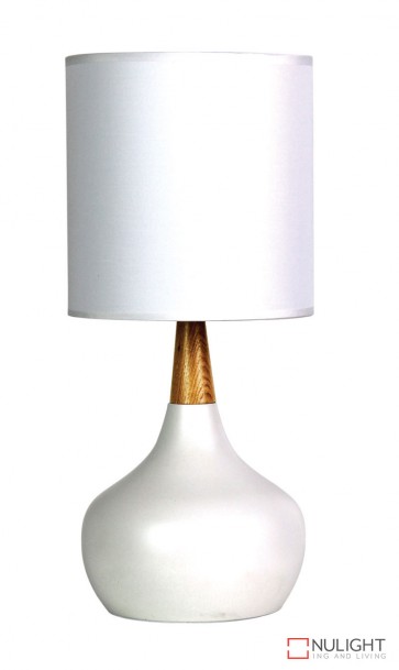 Pod Table Lamp White Complete ORI