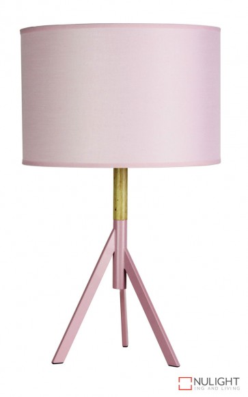 Micky Table Lamp Complete Blush Pink ORI