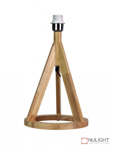 Stabb Table Timber Tripod Lamp Base E27 ORI