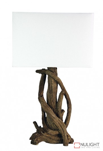 Sedona Twisted Complete Table Lamp ORI