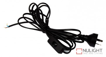Flex Black Moulded Plug And Switch Dbins ORI