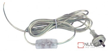 Flex Clear Moulded Plug And Switch Dbins ORI