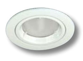 EOS 13 Round Downlight with Heat Can in White Oriel Lighting