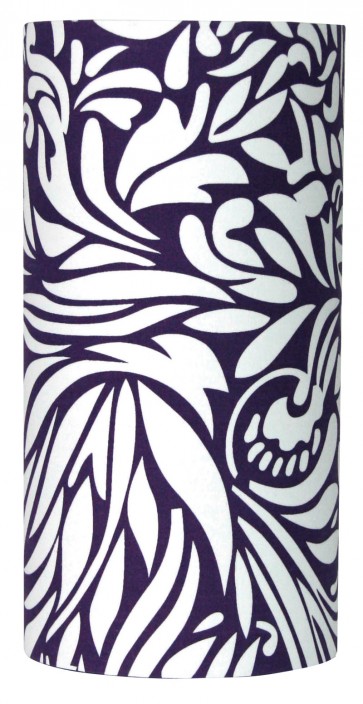 Floral Pattern Purple Lamp Shade Oriel