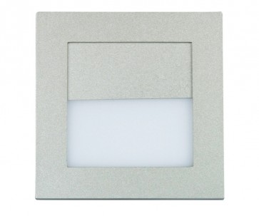Pura Recessed 90 LED Wall Light in Silver Oriel