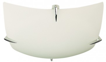 Rica One Light Ceiling in Matt Opal Oriel