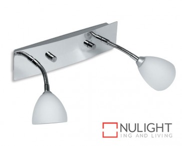 Spot Flexible 2 X G9 Chrome ASU