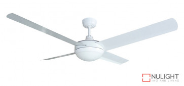 Regal with Light 1200mm ceiling fan white aluminium blades VTA