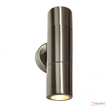 SEAFORD - 2 Light 316 Stainless Steel Up/Down Wall Exterior LEDs included VTA