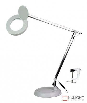 Lente Magnifier Lamp White 3X Magnifier ORI