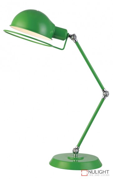 Jazz Desk Lamp Green - Chrome ORI