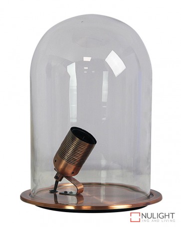 Franklin Antique Copper Table Lamp Clear ORI