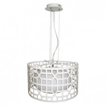Small Cube Pendant in White Smarlux Lighting
