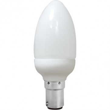 Energy Saving Lamp Candle Shape Compact Fluorescent Bulb B15 Sunny Lighting