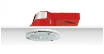 Uni PL Polished Reflector Downlight with Dropped Frosted Glass Sunny Lighting
