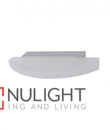 WALL INTERNAL Surface Mounted CITY LED Satin Nickel CURVED FROSTED DIFF 4W 120D 3000K IP23 (300 lumens) CLA