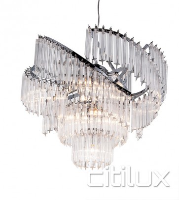 Tango 9 Lights Chandelier Citilux