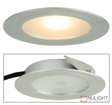 Magro Led Recessed Cabinet Light Silver ORI