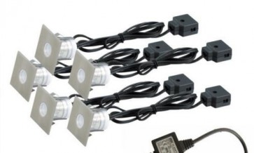 5 Pieces LED Square Decking Cable Set V M Imports
