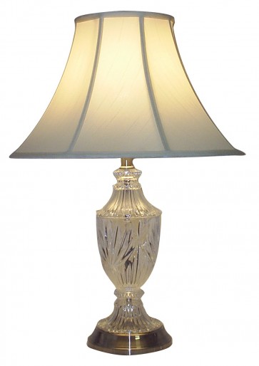 Royale Table Lamp in Satin Chrome V M Imports