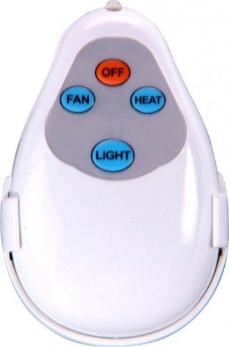 Remote control for 2 Light Bathroom Heat Lamps VentAir