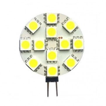12V 2W LED G4 Bi-Bin Lamp with 12 LED pieces in Cool White Vibe Lighting