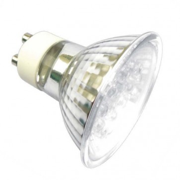 240V GU10 LED Reflector Lamp in White Vibe Lighting