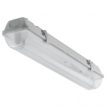 36W T8 Single Weatherproof Batten with Triphosphor Fluorescent Tube Vibe Lighting