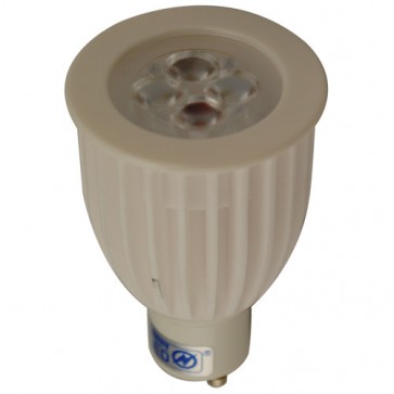8W LED GU10 Ceramic Lamp in Warm White Vibe Lighting