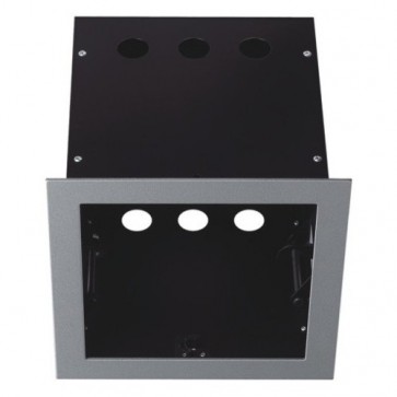 Commercial Single Modular Adjustable Downlight in Matt Silver Vibe Lighting