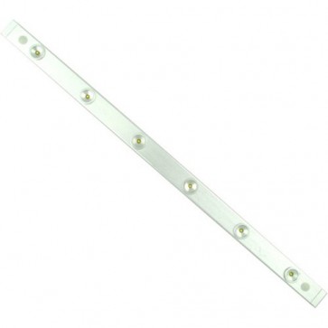 Designer Range 49.5cm LED Barlight 6 x 1W Philips LED in White Vibe Lighting