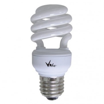 Energy Saving T2 Spiral 11W CFL with ES Base in Daylight Vibe Lighting