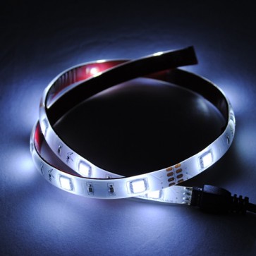 Flexible 50cm LED Strip Light Kit in Cool White Vibe Lighting