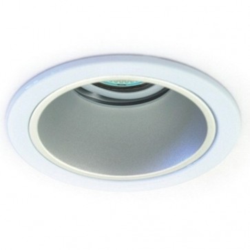 Low Voltage Deep Baffle Downlight in White Vibe Lighting