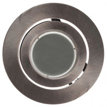 Low Voltage Gimbal Adjustable Recessed Downlight Kit in Satin Chrome Vibe Lighting