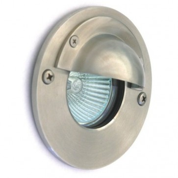 Low Voltage Inground Up Light with Eyelid in Stainless Steel Vibe Lighting