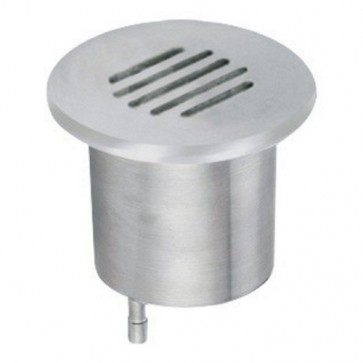 Low Voltage Inground Up Light with Grill Face in Stainless Steel Vibe Lighting
