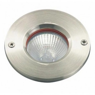Low Voltage Inground Up Light with Plain Face in Stainless Steel Vibe Lighting