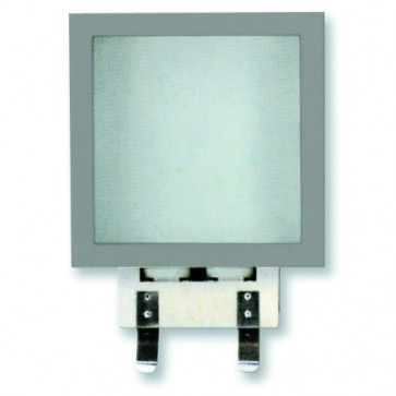PLC 1 x 42W Large Single Energy Saving Downlight in Silver Vibe Lighting
